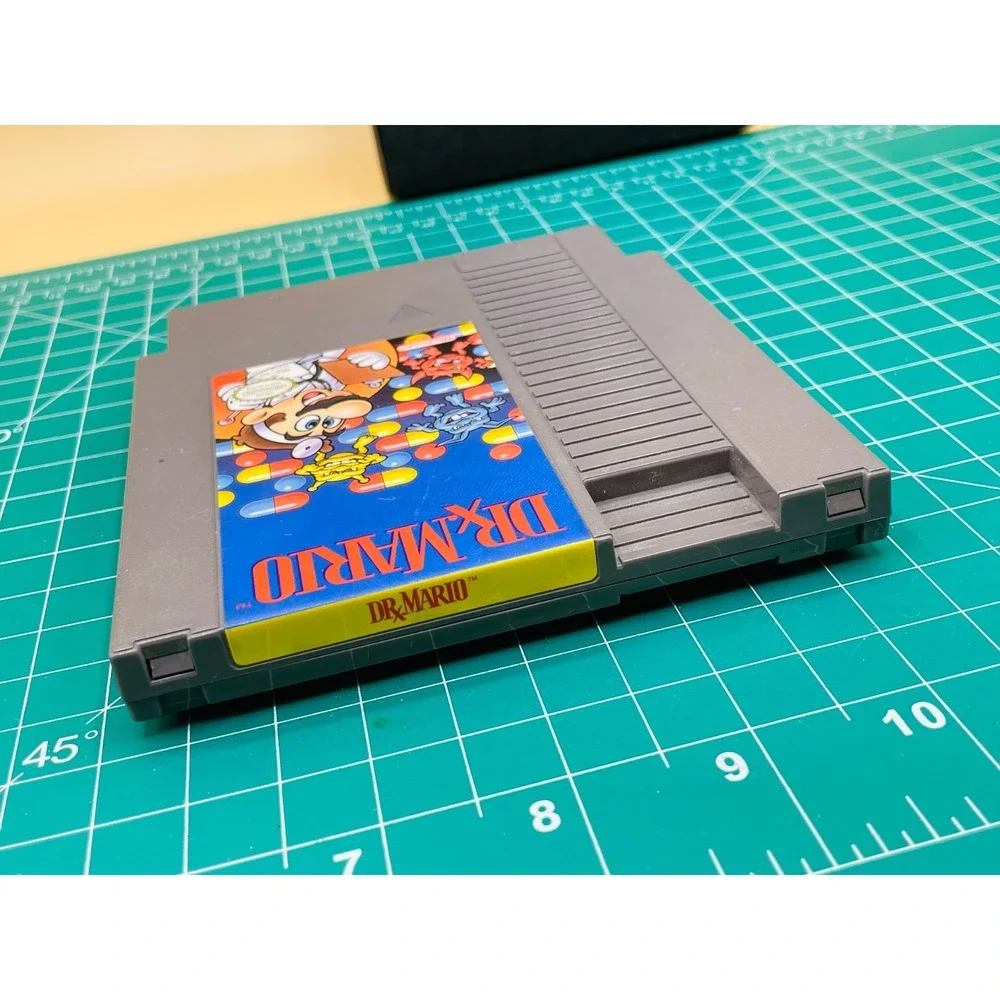 Dr. Mario (Nintendo NES, 1990) Cartridge And Cover Only Tested